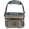Термосумка Leonord ML15009, 5л, р-р: 24x18x16,5см, цвет: серо-оранжевый 