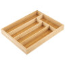 Лоток для столовых приборов BAMBOO, 37*30*4,5 см (бамбук) 