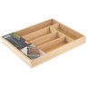 Лоток для столовых приборов BAMBOO, 37*30*4,5 см (бамбук) 