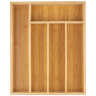 Лоток для столовых приборов BAMBOO, 37*30*4,5 см (бамбук) 