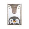 Пакет подарочный с ушками-завязками "Пингвин", 10 шт, 13,5*22,5 см 