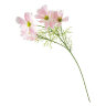 Искусственный цветок для интерьера Космея из пластика и ткани 61 см 