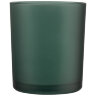 Стакан для ванной комнаты CRYSTALITE (стекло), цвет: зеленый матовый 